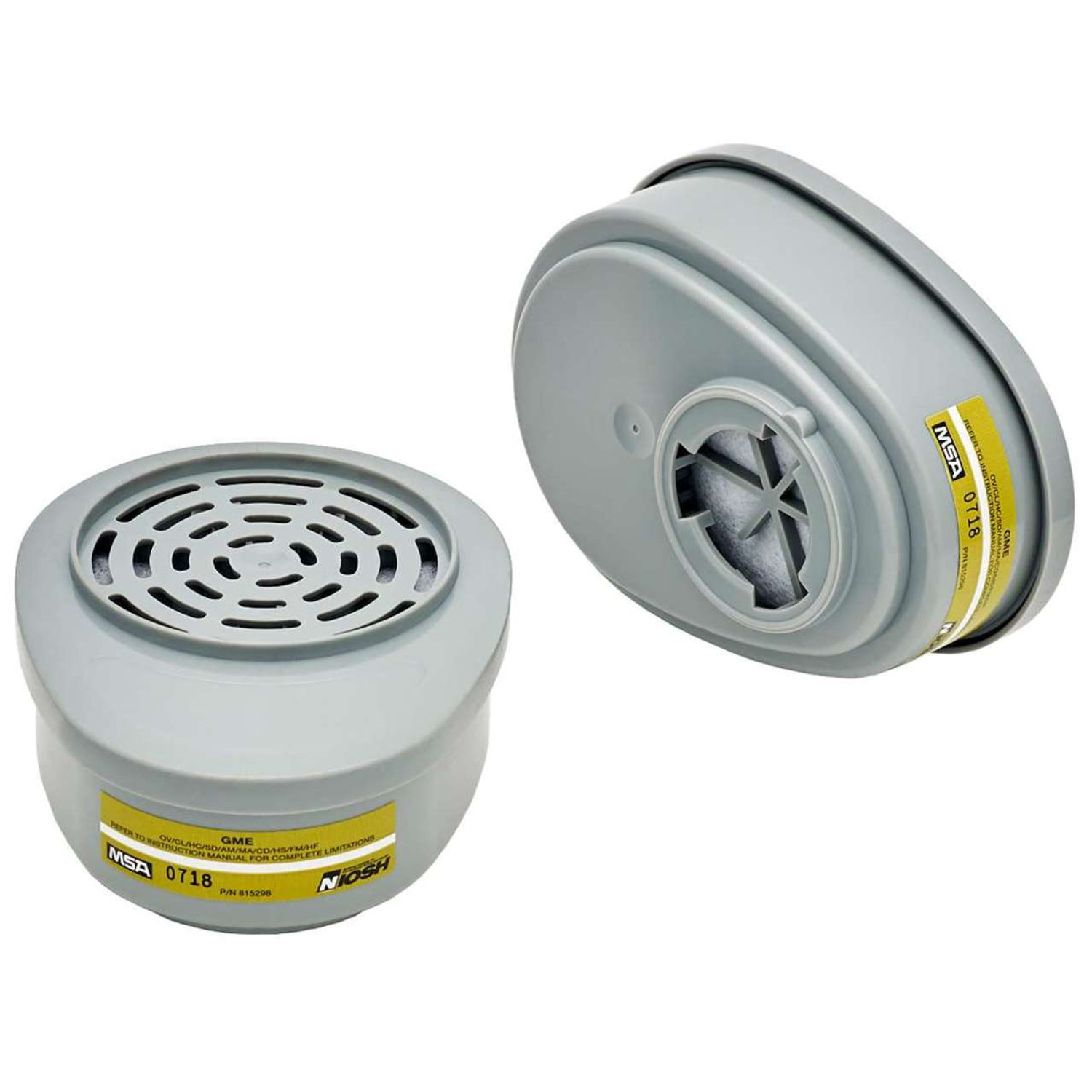 MSA 815359 Advantage Respirator Cartridges, Multigas GME, 2 Pack